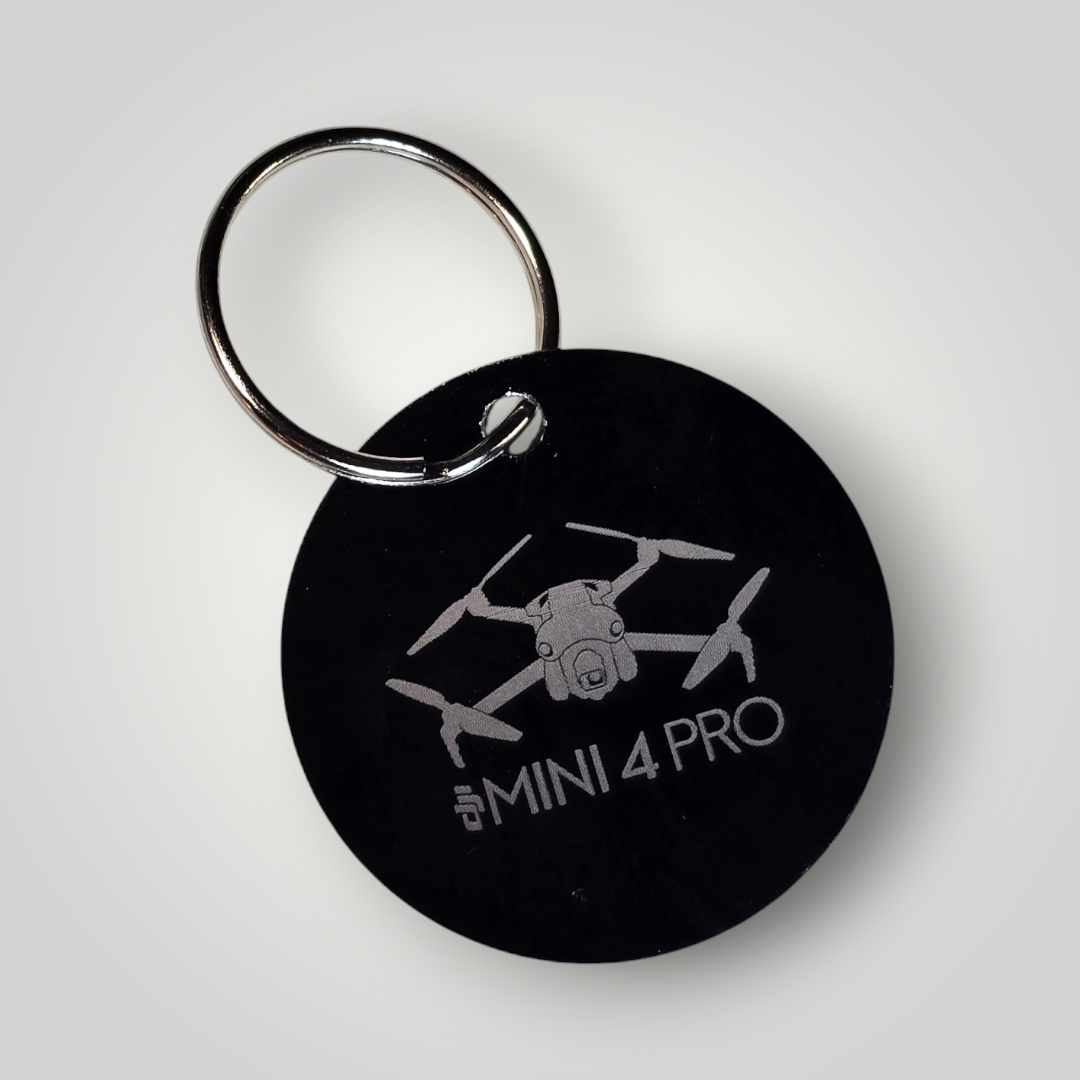 Metal Drone Key Chain