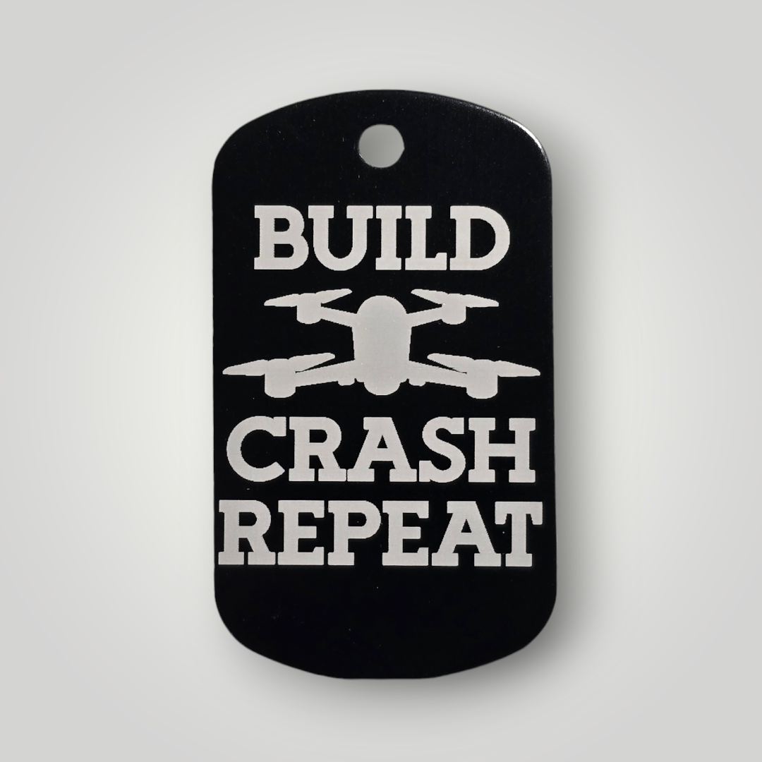 Metal Drone Key Chain