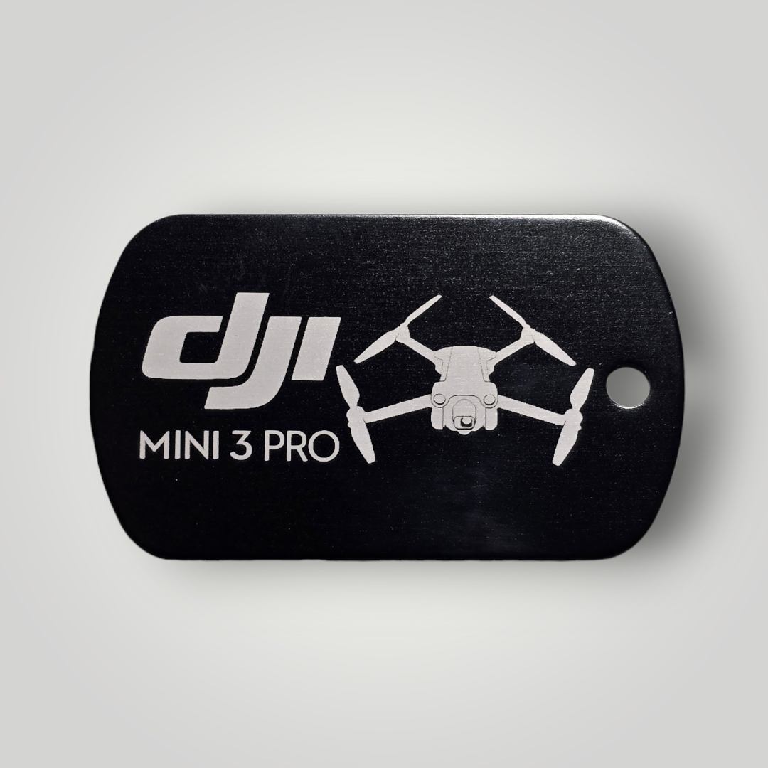 Metal Drone Key Chain