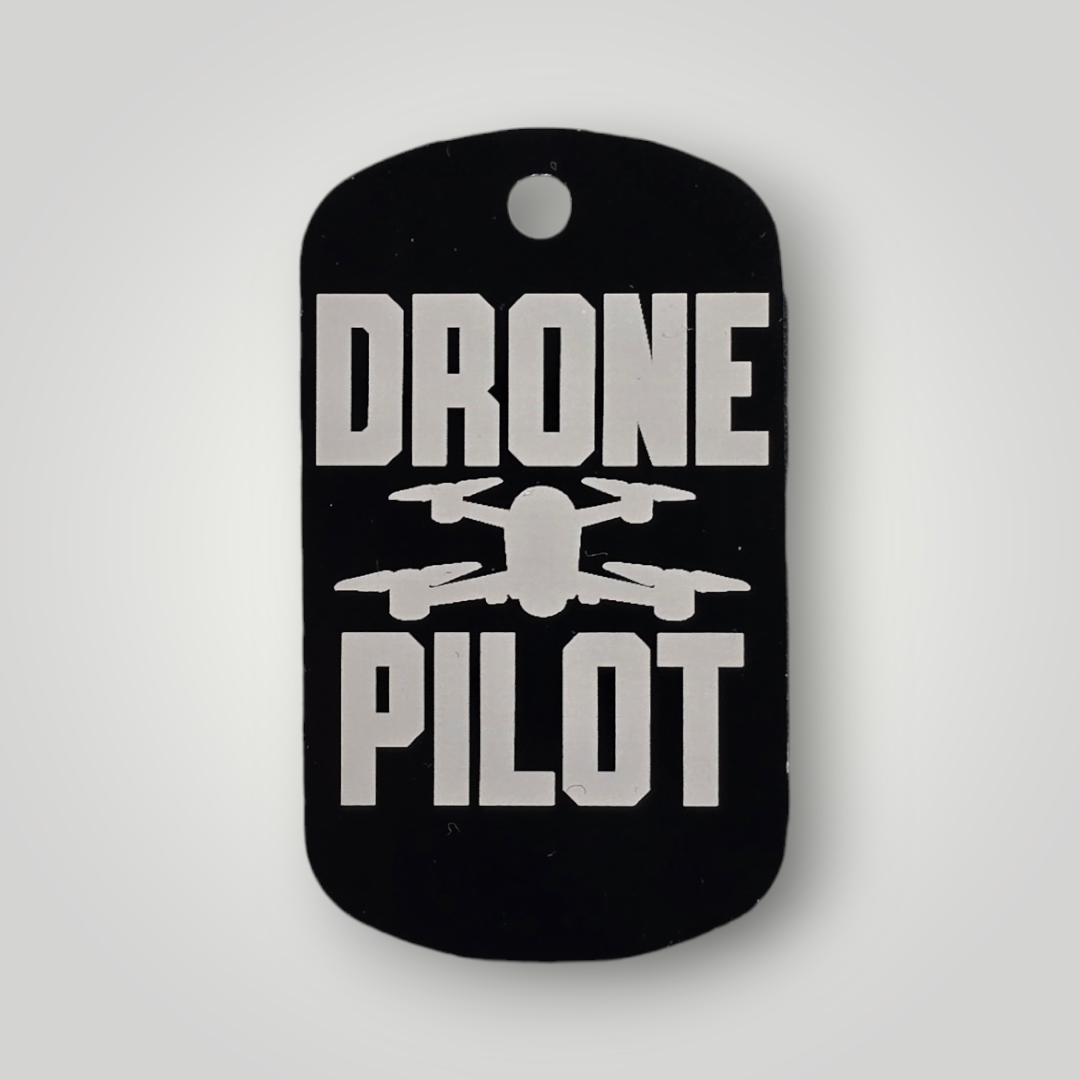 Metal Drone Key Chain