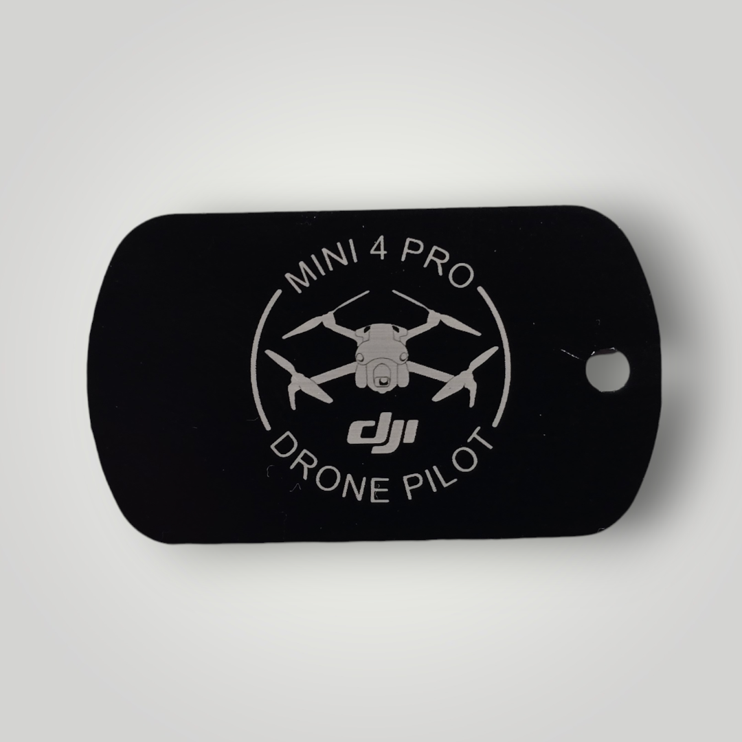 Metal Drone Key Chain