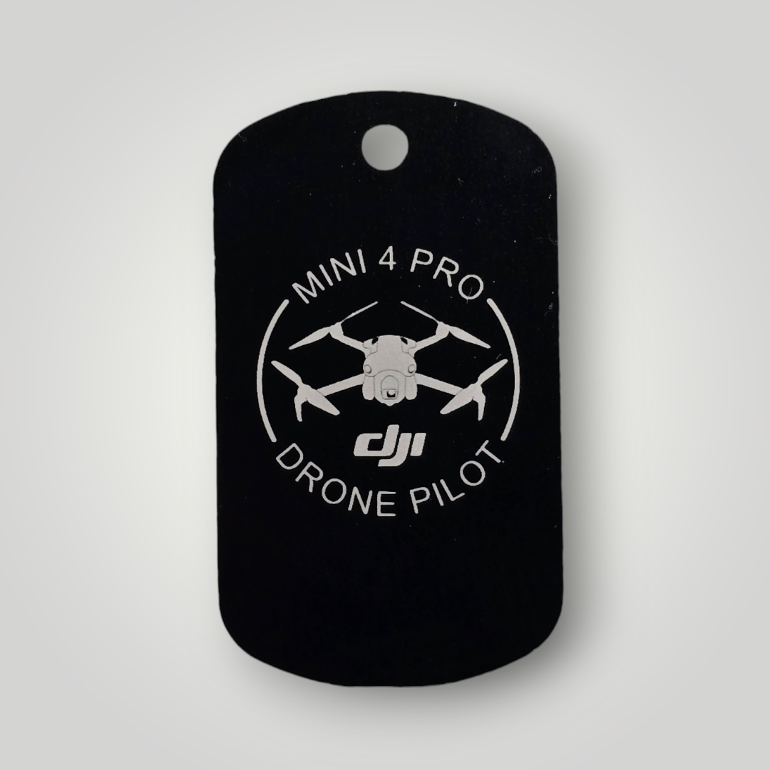 Metal Drone Key Chain