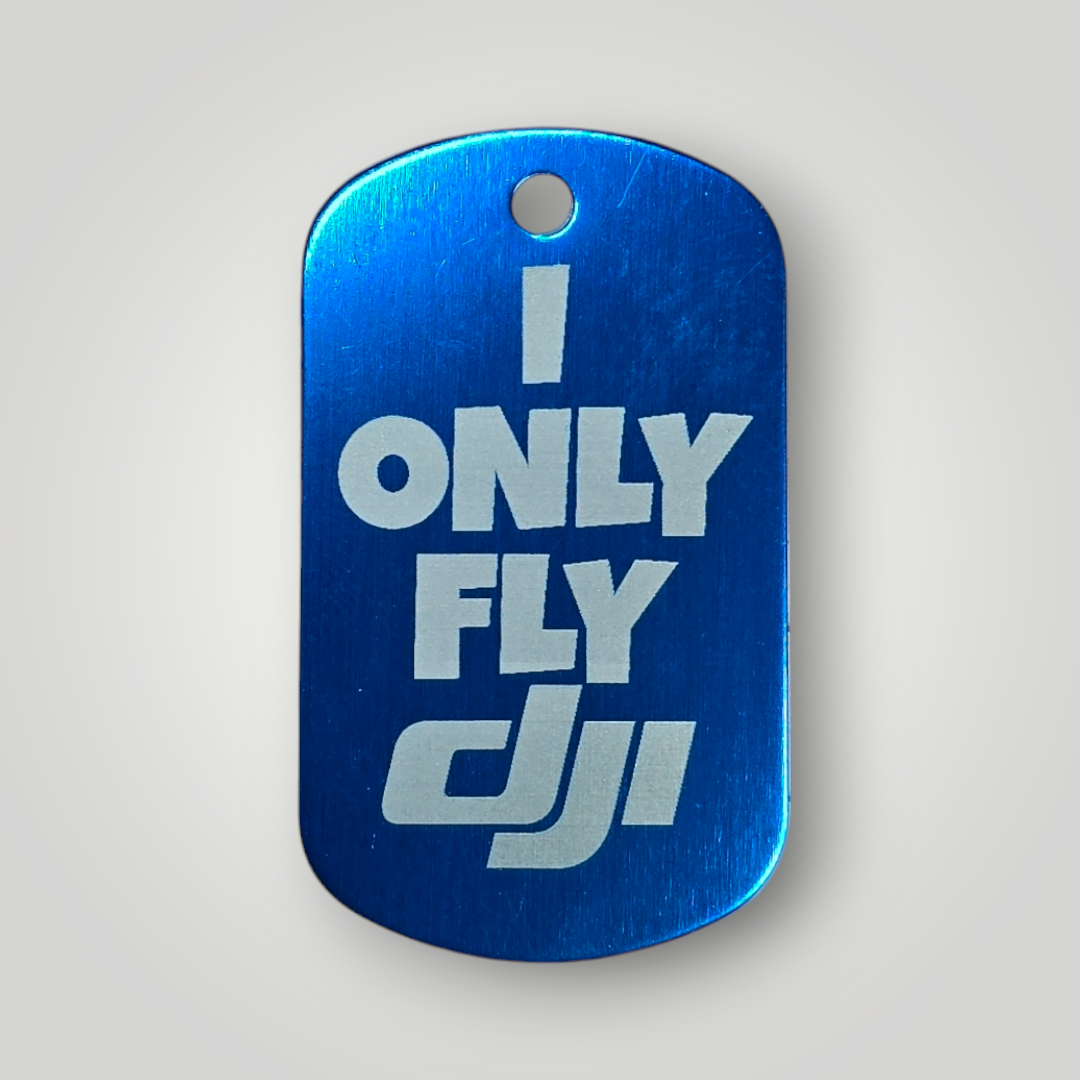 I Only Fly DJI Key Ring