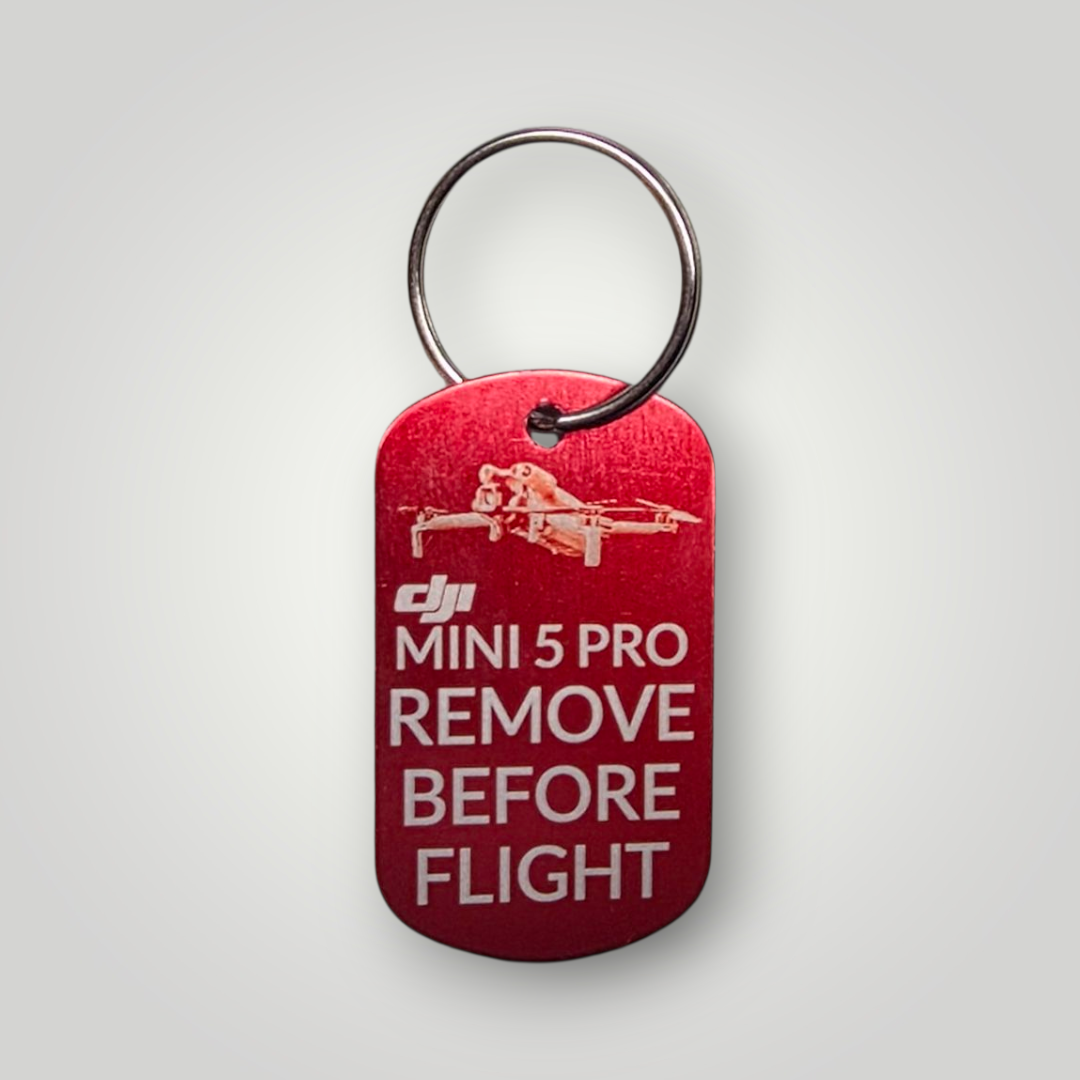 Remove Before Flight Key Ring