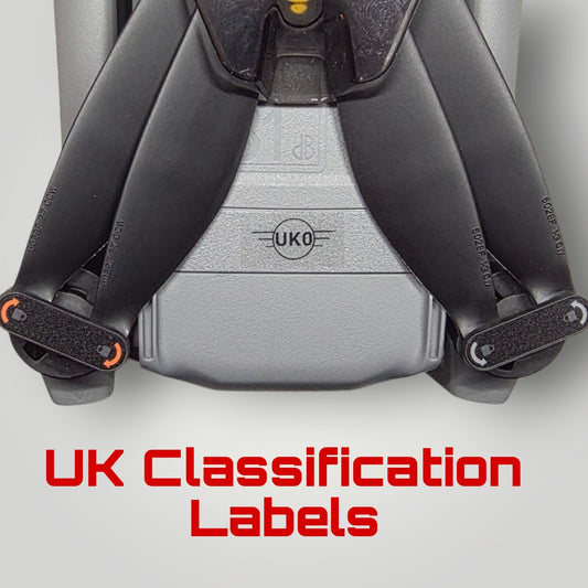 UK CAA Classification Labels | Stickers | Laminated
