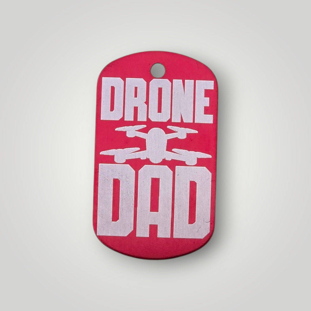 Drone Dad Key Ring