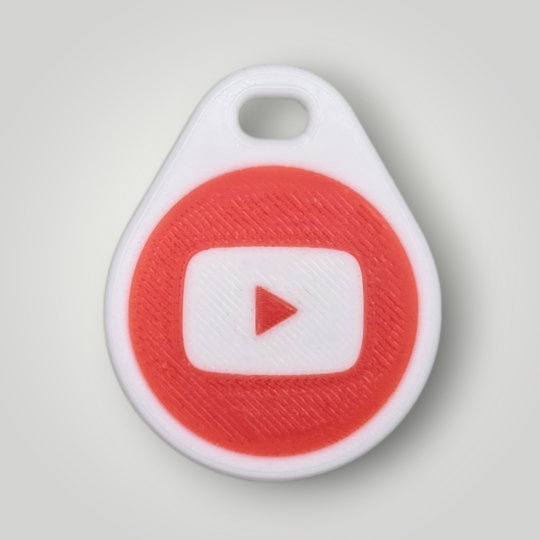 NFC Keyring - Operator ID, Social Media Link, Custom Text, Video Link