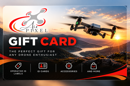 AirPixel Gift Card for drone enthusiasts and drone pilots
