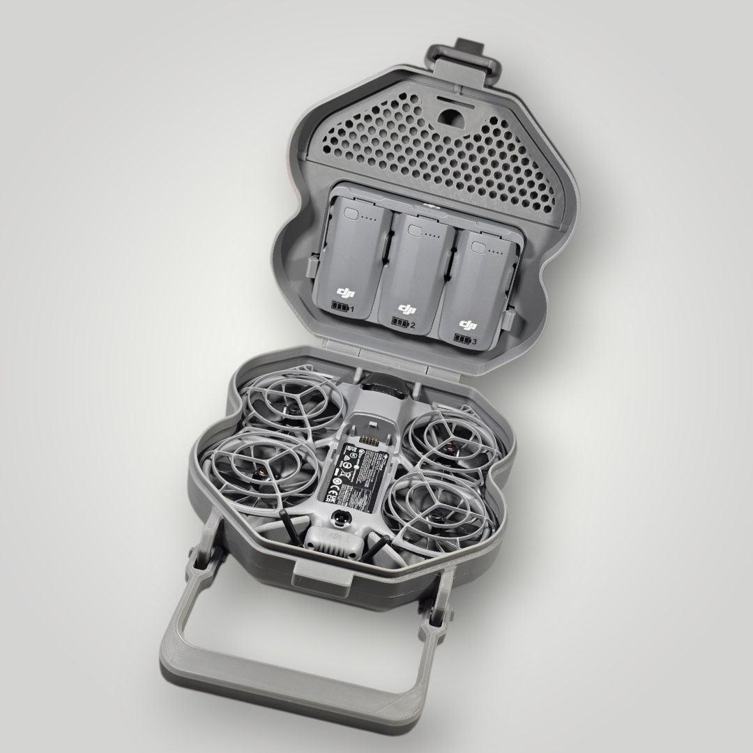 DJI Neo 2 Hard Carry Case – 3D Printed Drone Travel Case