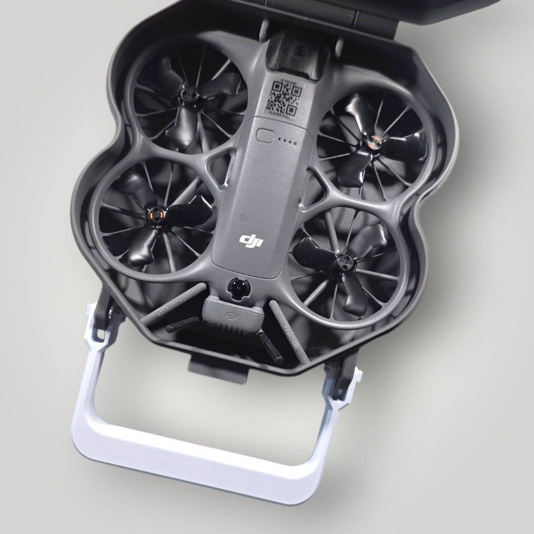 DJI Neo 2 Hard Carry Case – Charger & Battery Storage (Grey/White)