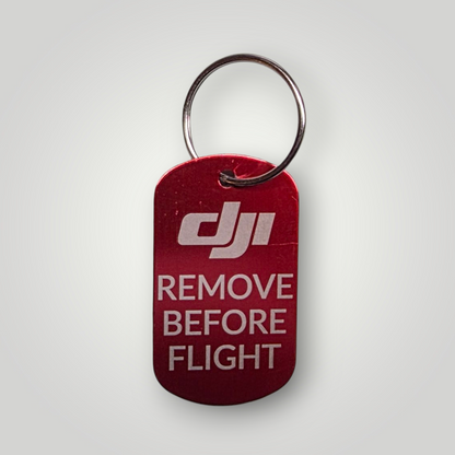 Remove Before Flight Key Ring