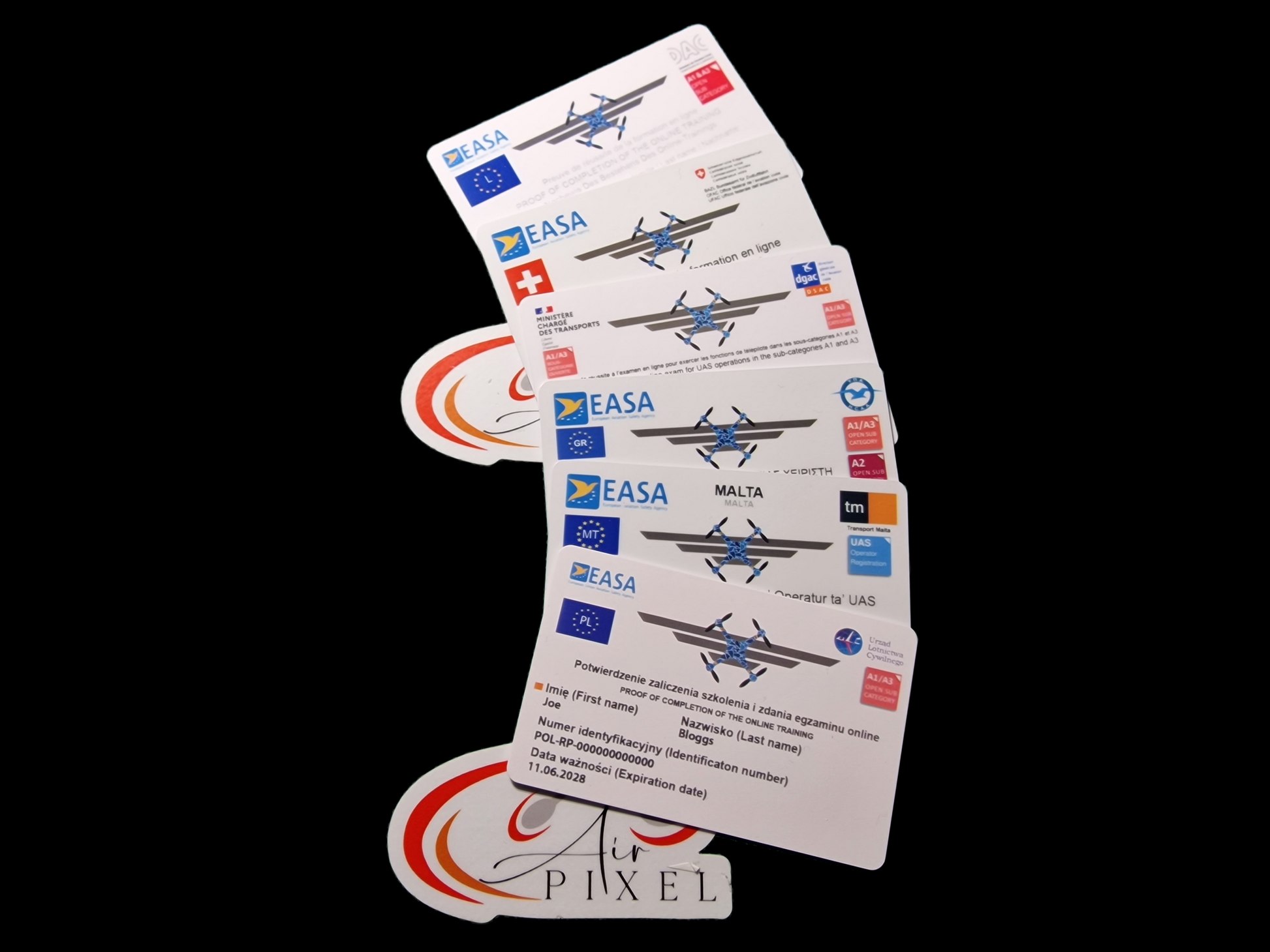 EASA ID Cards | AirPixel