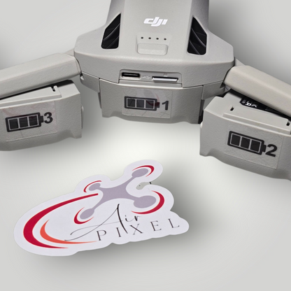 CAA drone operator ID label on DJI drone