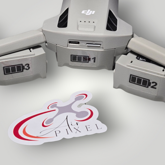 CAA drone operator ID label on DJI drone