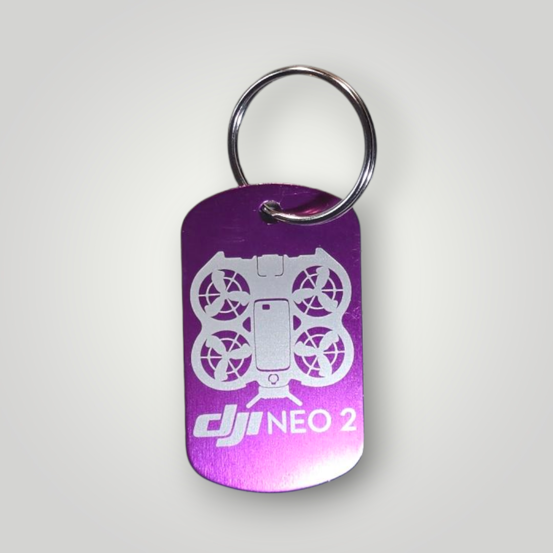 DJI Neo 2 Top Down Keyring