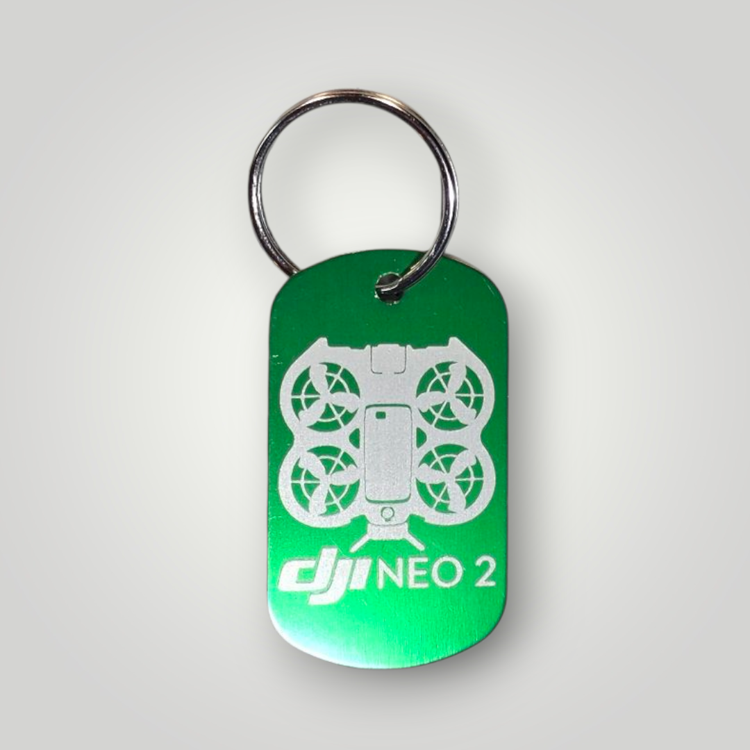 DJI Neo 2 Top Down Keyring