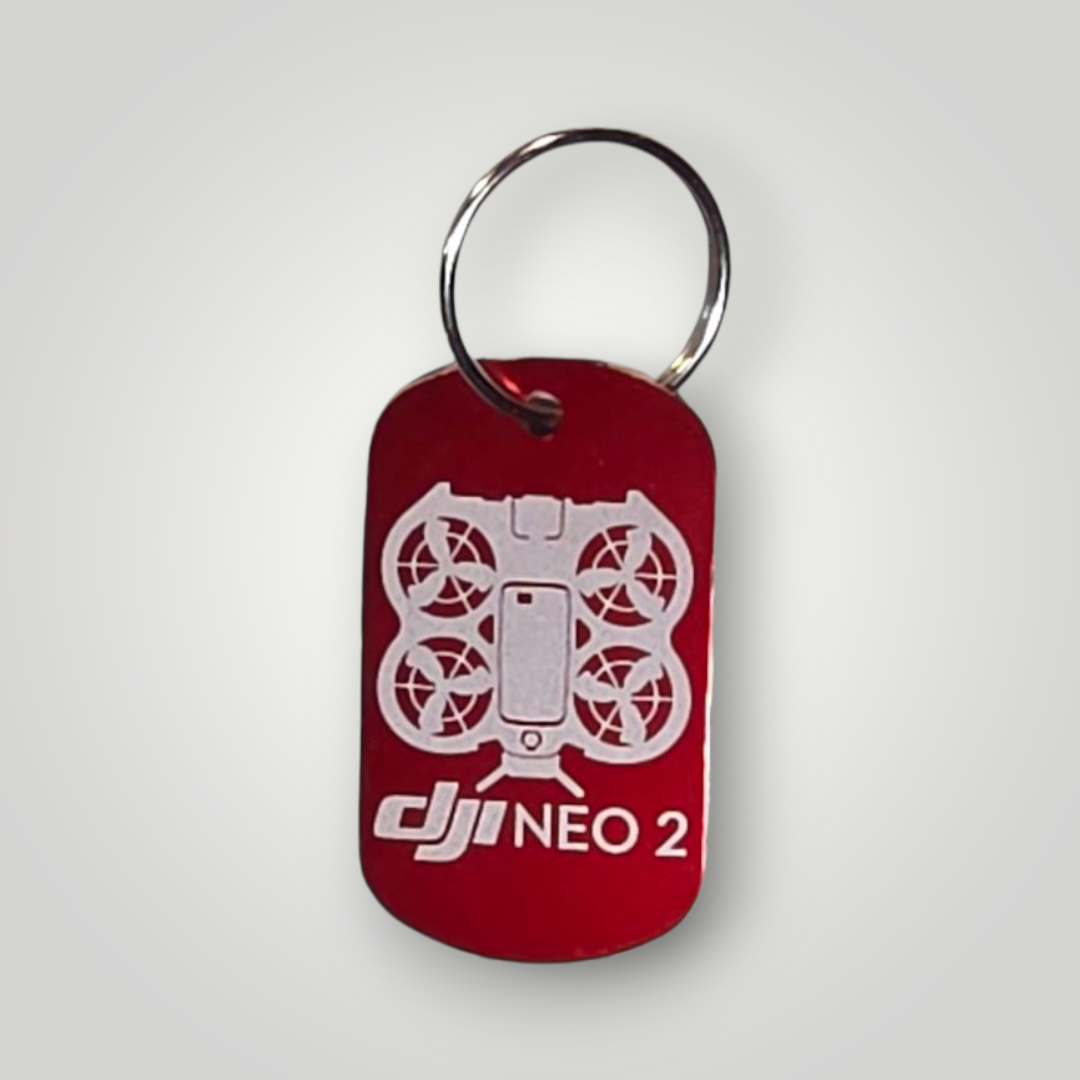 DJI Neo 2 Top Down Keyring