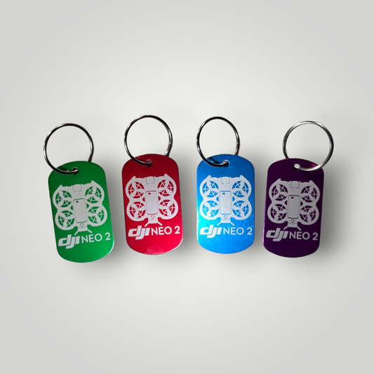 DJI Neo 2 Top Down Keyring
