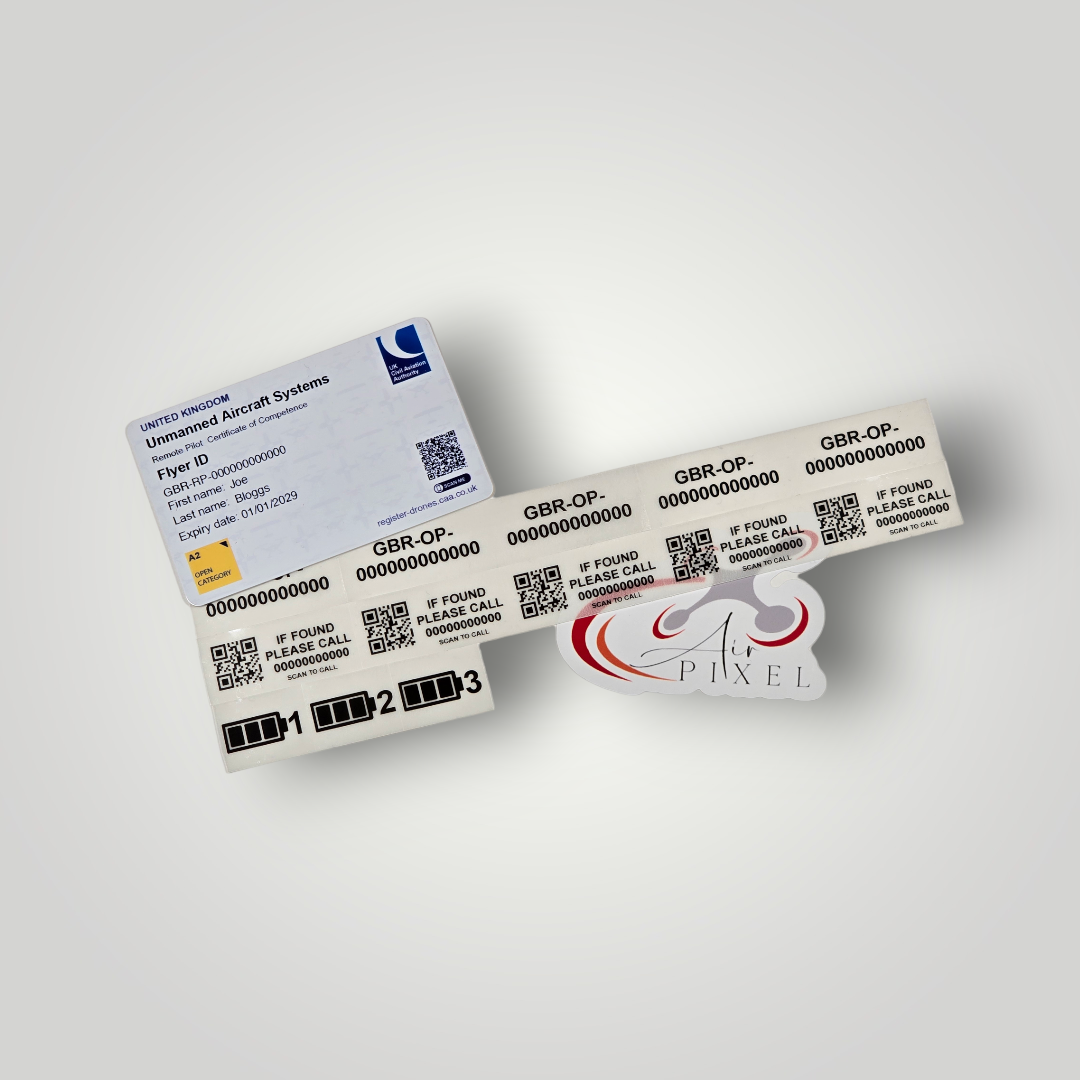 A2 CofC ID Card and Operator ID Sticker Bundle