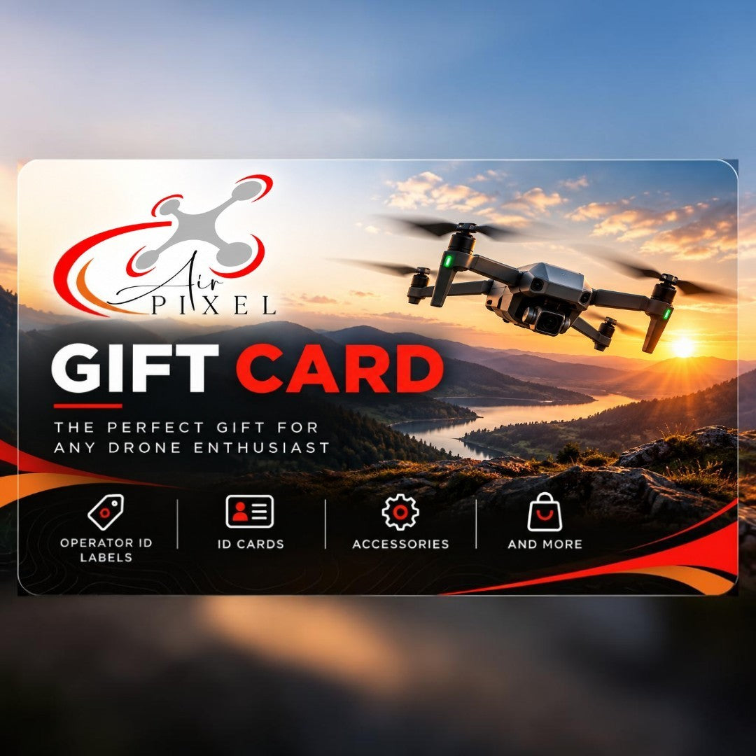 AirPixel digital gift card for drone enthusiasts