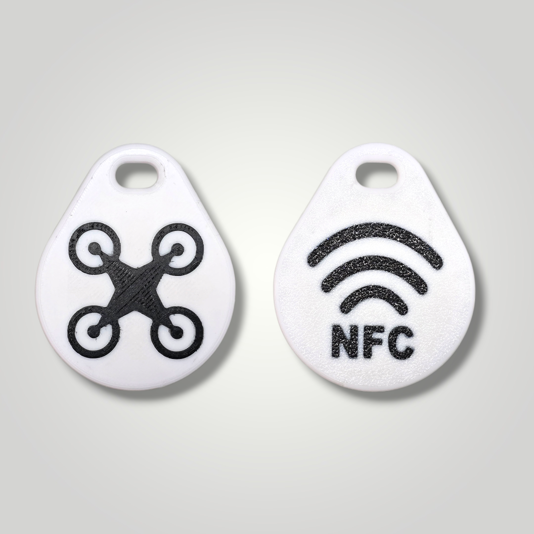 NFC Keyring - Operator ID, Social Media Link, Custom Text, Video Link