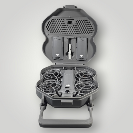 DJI Neo 2 Hard Shell Carry Case | Battery Storage | Accessorie Compartment
