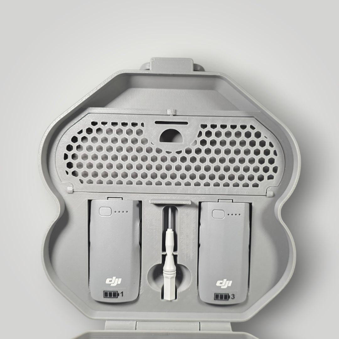 DJI Neo 2 Hard Shell Carry Case | Battery Storage | Accessorie Compartment