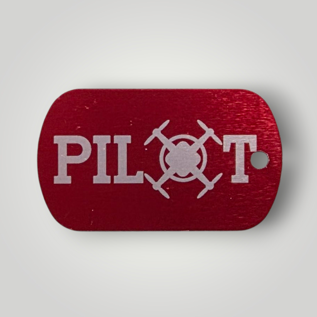 Drone Pilot v1 Keyring