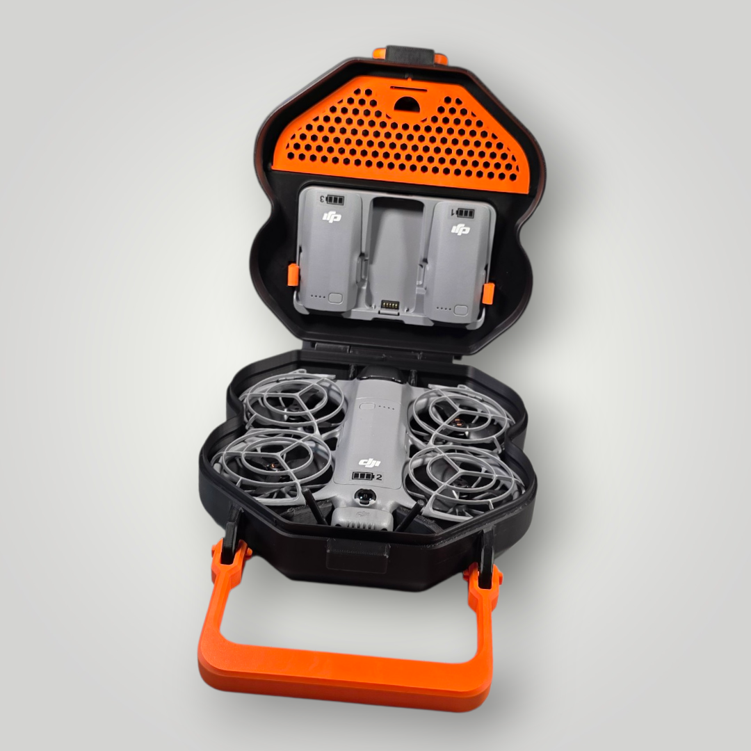 DJI Neo 2 Hard Carry Case – 3D Printed Drone Travel Case