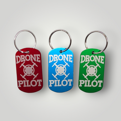 Drone Pilot v2 Keyring