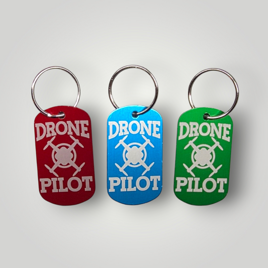 Drone Pilot v2 Keyring