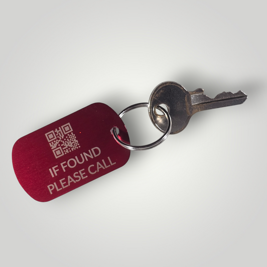 If Found Please Call - Laser Engraved