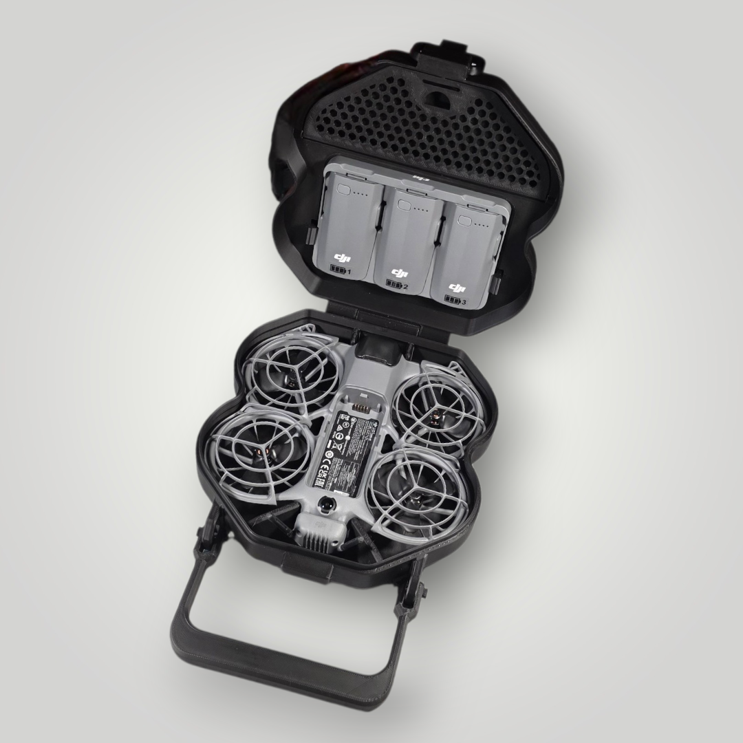 DJI Neo 2 Hard Carry Case – 3D Printed Drone Travel Case