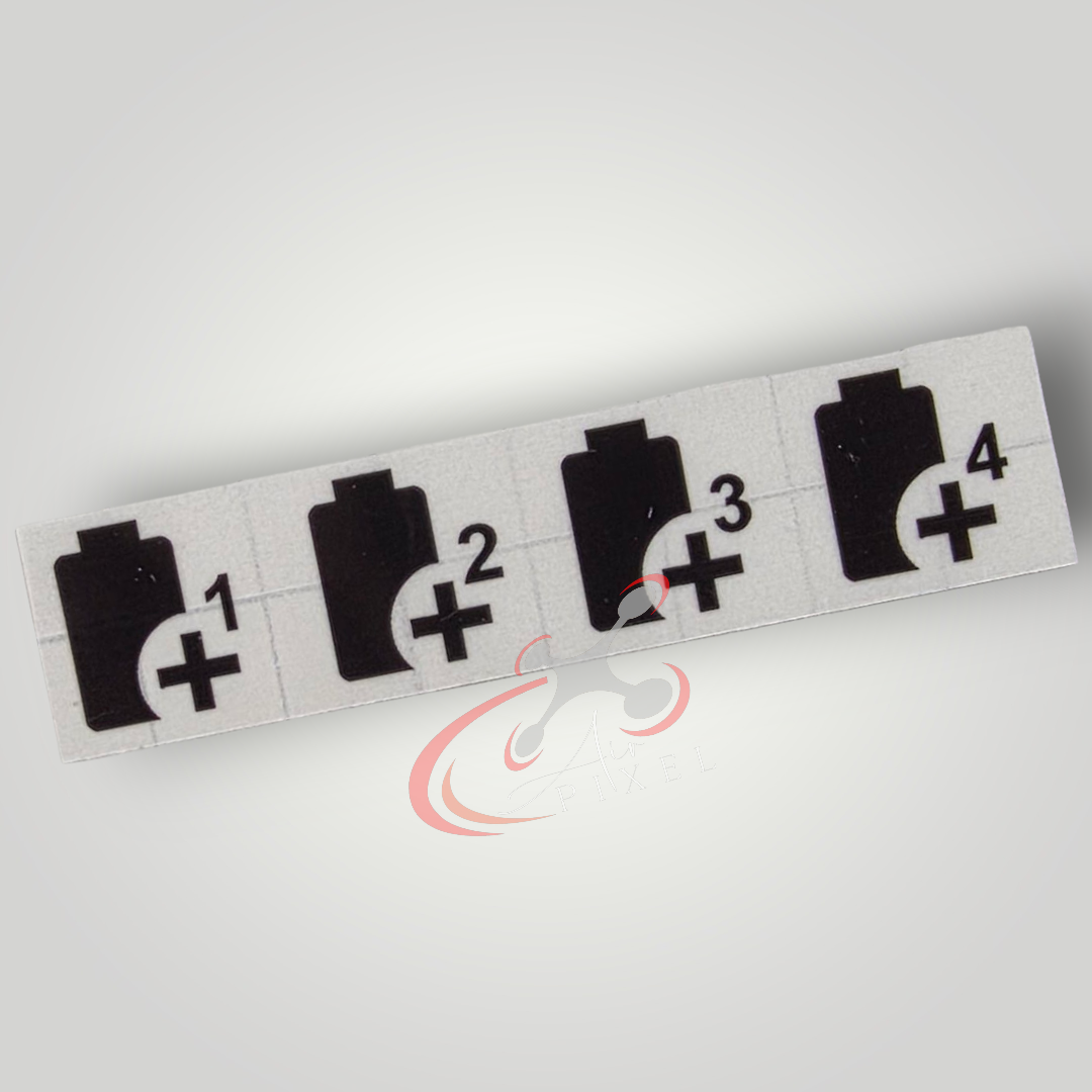 Battery Plus+ Stickers