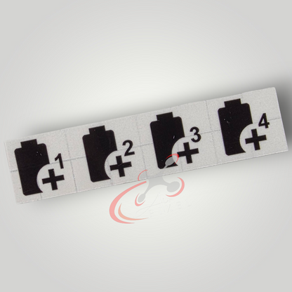 Battery Plus+ Stickers